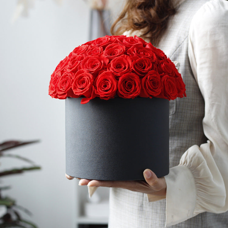 Bucket Rose Flower Box Gift