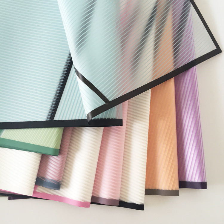 Flowers packaging material paper